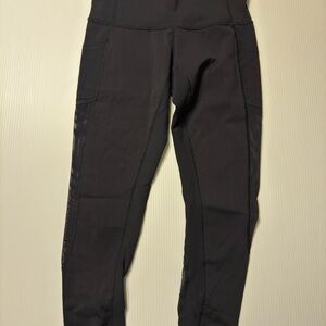 lululemon athletica Black High-Rise Leggings size 8